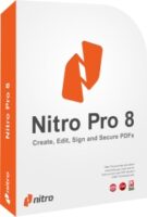 PDF檔案建立.轉換.編輯.簽名軟體 Nitro Pro 8.0.2.8