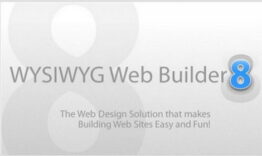 建立網頁設計程式 WYSIWYG Web Builder 8.5