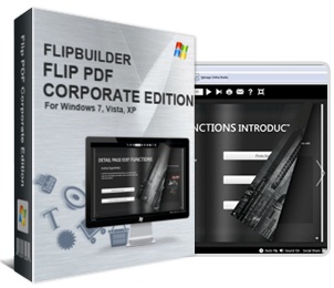 （PDF格式轉換翻頁電子書）Flip PDF Corporate Edition 1.10.2