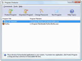 密碼保護程式 Blumentals Program Protector 4.3