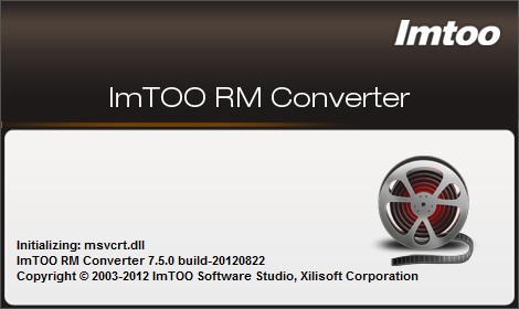 （RM、RMVB 以及 RAM）影片格式轉換 ImTOO RM Converter 7.5.0