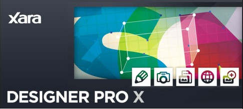 向量插圖 Xara Designer Pro X 8.1.3.23942 繪圖工具