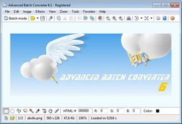 先進的圖像批量轉換 Advanced Batch Converter 6.1