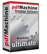 PDF檔案格式直接轉換作家 Broadgun pdfMachine Ultimate v14.49