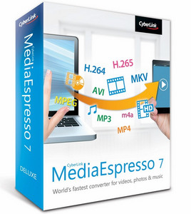 （媒體檔案轉換程式）CyberLink MediaEspresso Deluxe 7.0