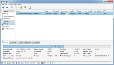 Deluge BitTorrent Client 2.1.1